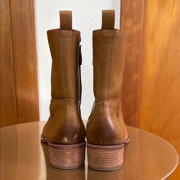 Botkier | Ramona Style Brown Leather Ankle Boots - Size 8 - Picture 8 of 16